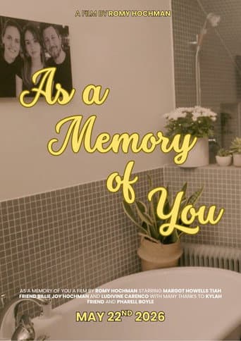 As a Memory of You afişi