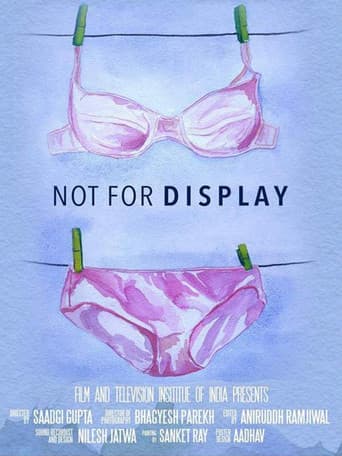 Not  for Display afişi