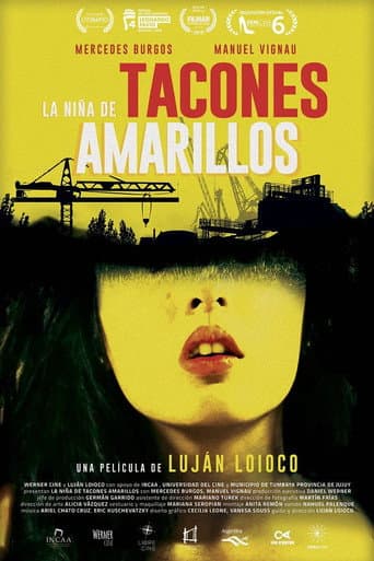 La niña de tacones amarillos afişi