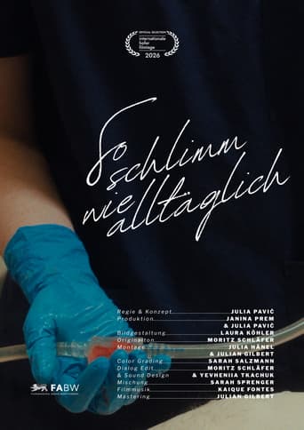 So schlimm wie alltäglich afişi