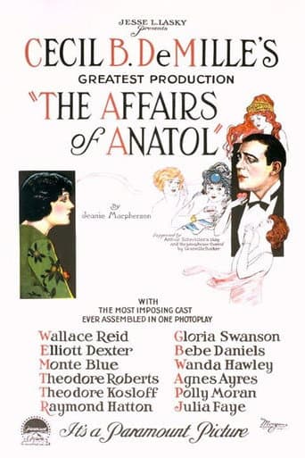 The Affairs of Anatol afişi