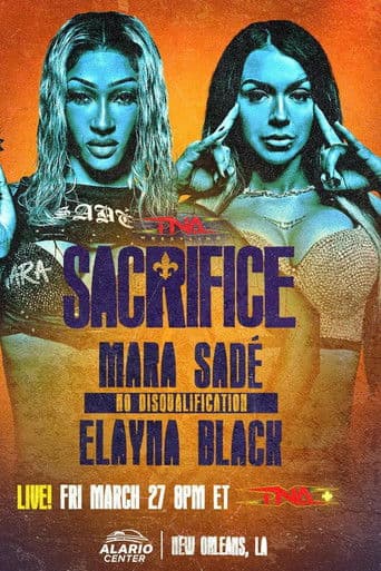 TNA Sacrifice 2026 afişi