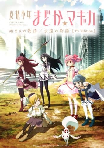 魔法少女まどか☆マギカ 始まりの物語／永遠の物語 TV Edition afişi