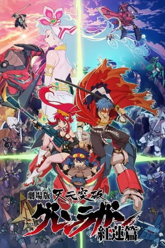 Gurren Lagann The Movie: Childhood's End afişi