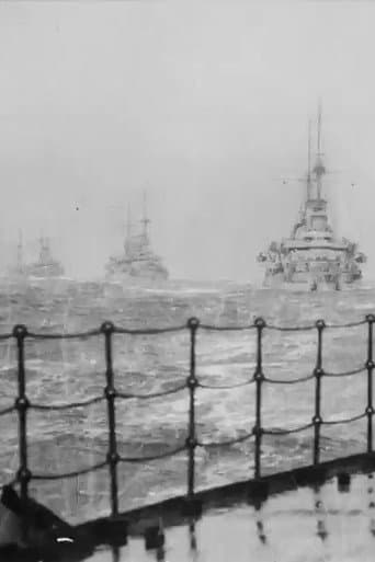 Four Warships in Rough Seas afişi