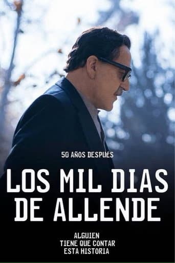 Los mil días de allende afişi
