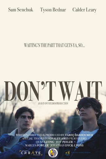 Don't Wait afişi
