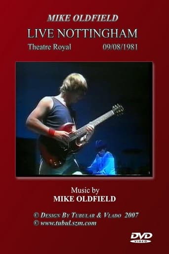 Mike Oldfield - Live in Nottingham afişi
