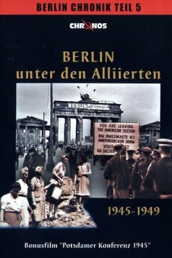 Berlin unter den Alliierten 1945-1949 afişi