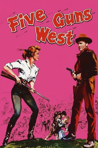 Five Guns West afişi