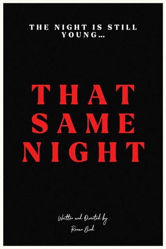 That Same Night afişi