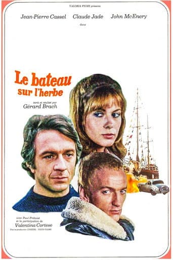 Le Bateau sur l'herbe afişi