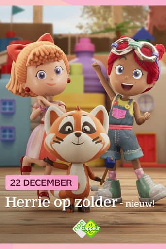 Herrie op zolder afişi