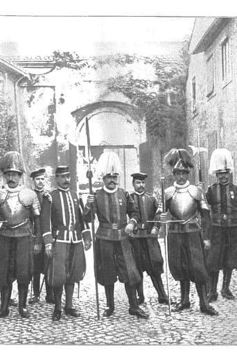 The Vatican Military Guard, Consisting of a Detachment of Noble Guards, Commanded by Count Pecci, Followed by a Palatine Guard of Honour, Swiss Guard, Gendarmes and Fire Brigade afişi