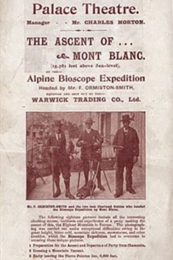 The Ascent of Mont Blanc afişi