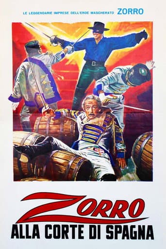 Zorro alla corte di Spagna afişi