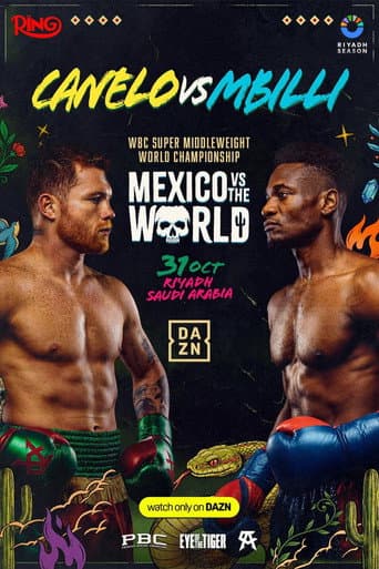 Canelo Alvarez vs. Christian Mbilli afişi
