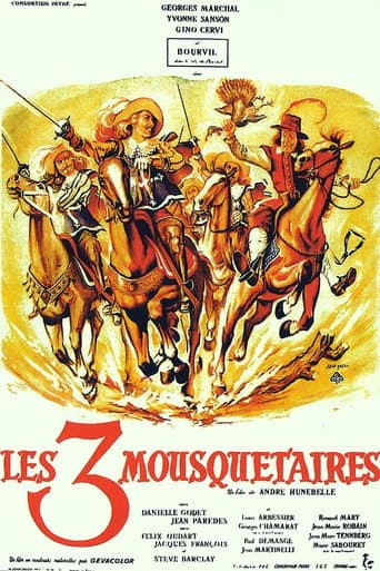 Les Trois Mousquetaires afişi