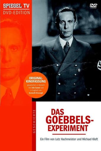 Das Goebbels-Experiment afişi