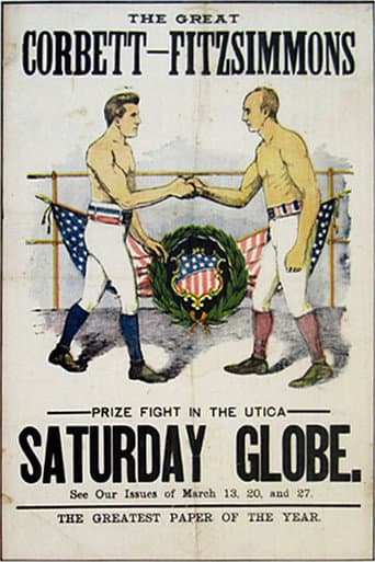 The Corbett-Fitzsimmons Fight afişi