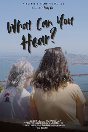 What Can You Hear? afişi