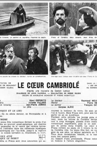 Le Coeur cambriolé afişi
