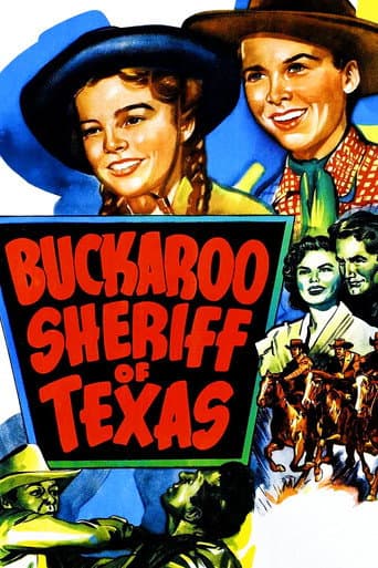 Buckaroo Sheriff of Texas afişi