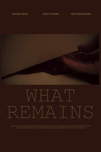 What Remains afişi