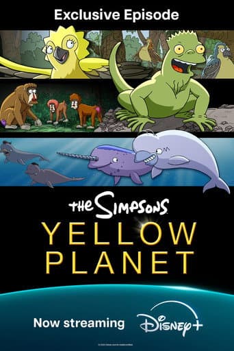 The Simpson: Yellow Planet afişi
