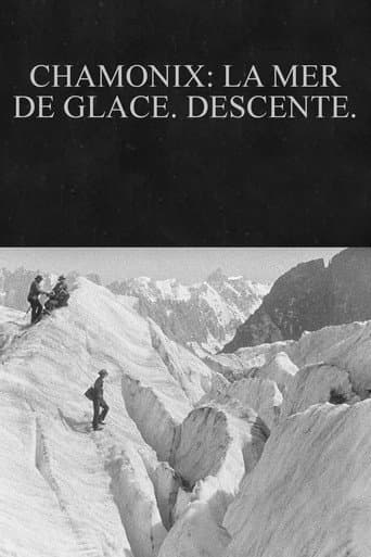 Chamonix: la mer de glace. Descente. afişi