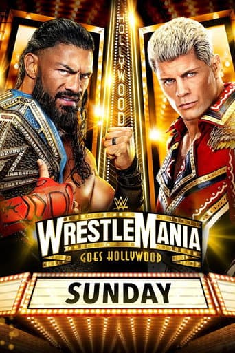 WWE WrestleMania 39 Sunday afişi