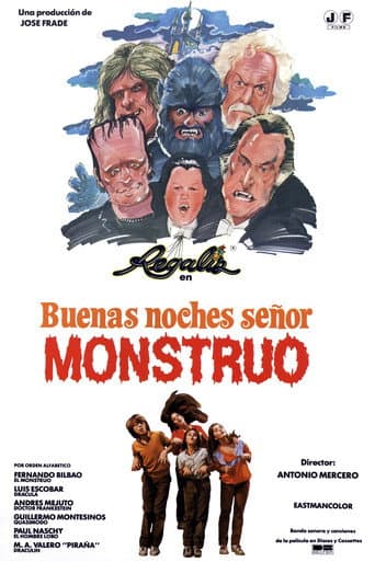 Buenas noches, señor monstruo afişi