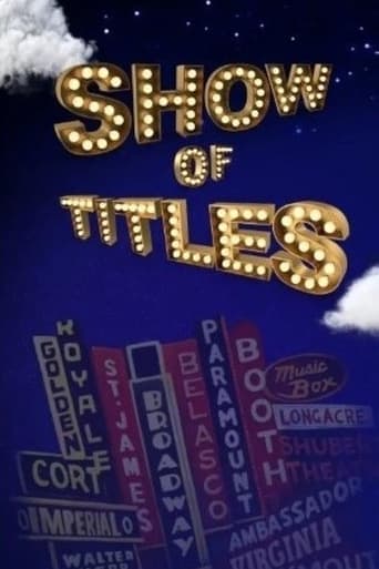Show of Titles afişi