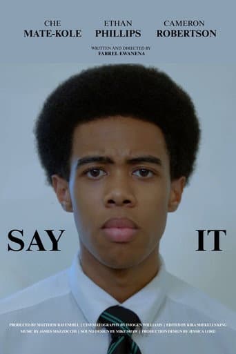 Say It afişi