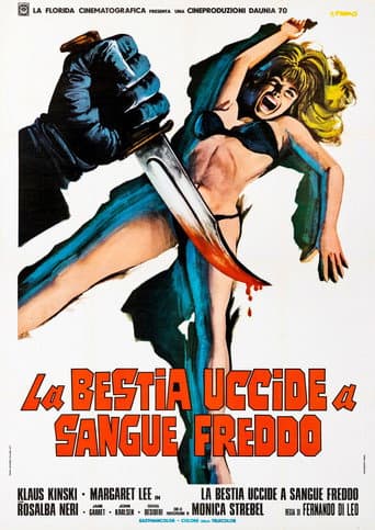 La bestia uccide a sangue freddo afişi