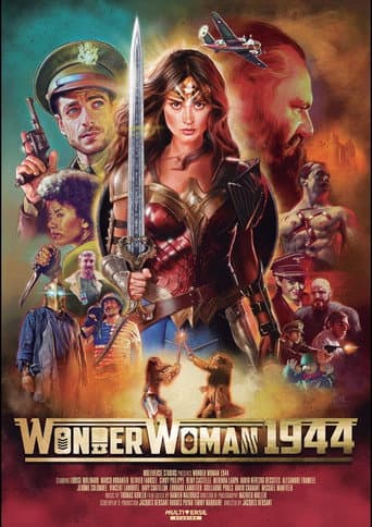WONDER WOMAN 1944 afişi