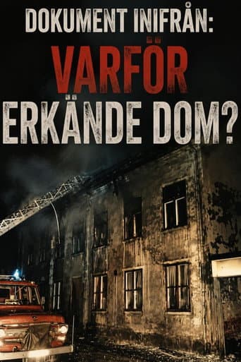 Varför erkände dom? afişi