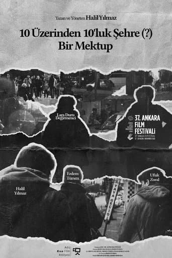 10 Üzerinden 10'luk Şehre (?) Bir Mektup afişi