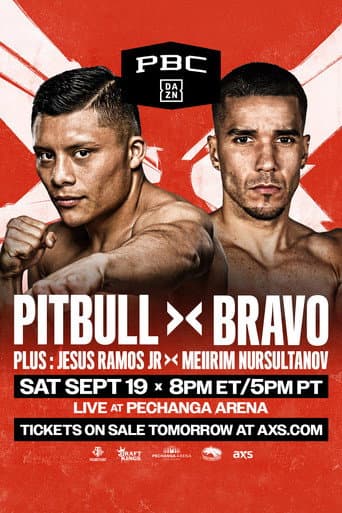 Isaac Cruz vs. Nestor Bravo afişi