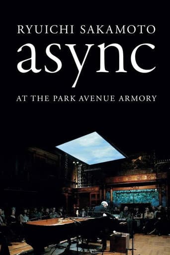 Ryuichi Sakamoto: async at the Park Avenue Armory afişi