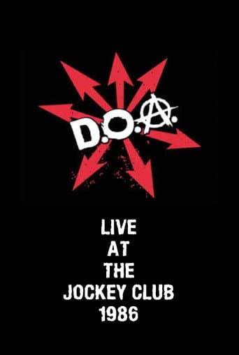 D.O.A. Live at The Jockey Club afişi
