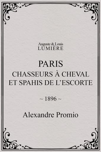 Paris : chasseurs à cheval et spahis de l’escorte afişi
