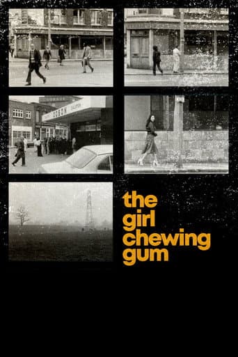 The Girl Chewing Gum afişi