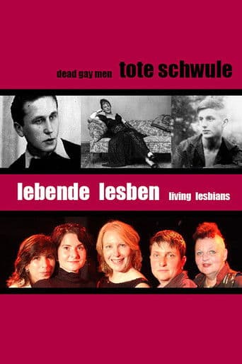 Tote Schwule – Lebende Lesben afişi