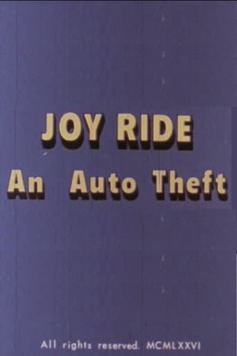 Joy Ride: An Auto Theft afişi