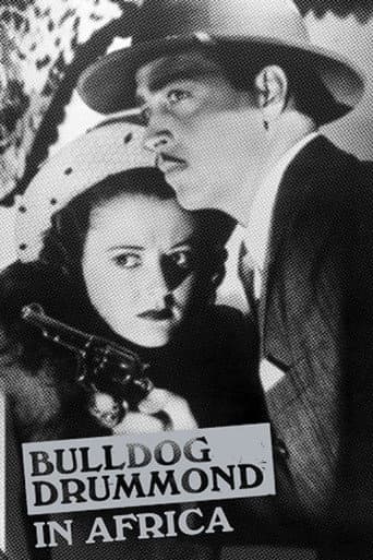 Bulldog Drummond in Africa afişi