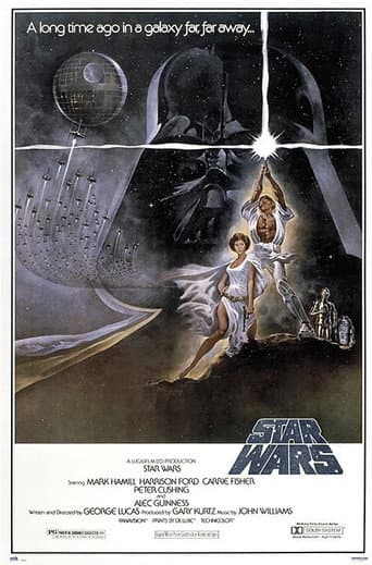 The Star Wars Saga afişi