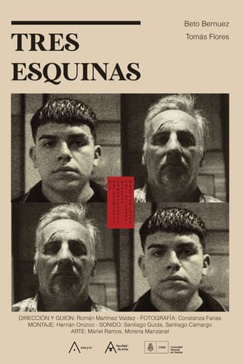 Tres esquinas afişi
