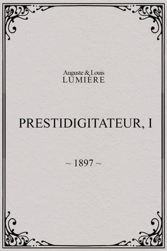 Prestidigitateur, [I] afişi