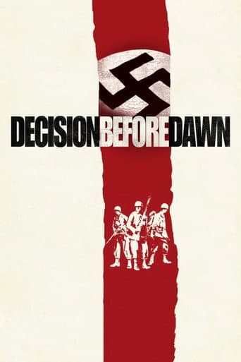 Decision Before Dawn afişi